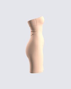 A simple look that leaves room for you to dress it up or down 🤍 This beige tube dress is made from jersey fabric complete with a built-in bandeau, gripper tape along the top edge, and a figure-hugging body con fit. Have fun accessorizing this look and show them what you're working with 😜 Simple Look, Cargo Pant, Tube Dress, Hottest Trends, Jersey Fabric, Have Fun, Built In, Perfect Fit, Mini Dress