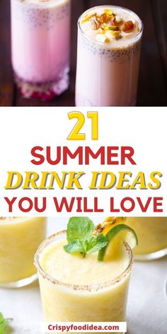 These summer drinks are best for hot days and you will love. Summer Coolers Drinks Recipe, Summer Drink Ideas, Summer Drinks Alcohol Recipes, Pink Lemonade Recipes, Easy Summer Cocktails, Refreshing Summer Cocktails, Summer Drink Recipes, Refreshing Drinks Recipes, Refreshing Summer Drinks