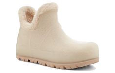 (WMNS) UGG Raincloud Clear Boot 'Natural' 1132070-NAT Clear Boots, Cozy Boots, Cold Weather Boots, Woven Labels, Stylish Sneakers, Timberland Boots, Ugg Boots, Shoe Collection, Water Repellent