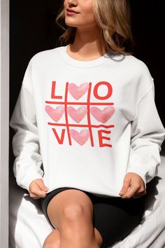 Pullover sweatshirts with unique graphic design good for everyday especially Valentines day Trendy Cotton Sweater With Heart Graphic, Valentine's Day Casual Long Sleeve Sweatshirt, Casual Crew Neck Sweater For Valentine's Day, Casual Long Sleeve Sweatshirt For Valentine's Day, Trendy Valentine's Day Sweater With Crew Neck, Trendy Valentine's Day Crew Neck Sweater, Valentine's Day Cotton Sweatshirt With Heart Graphic, Valentine's Day Casual Crew Neck Sweatshirt, Trendy Crew Neck Sweater For Valentine's Day