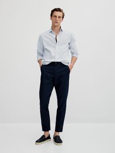 Mens Blue Slacks Outfit, Blue Slacks Outfit, Navy Blue Pants Outfit Mens, Office Outfit Men, Navy Blue Pants Outfit, Blue Pants Outfit, Slacks Outfit, Blue Slacks, Navy Blue Pants