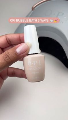 Opi Bubble Bath Nails Design, Opi Infinite Shine Bubble Bath, Opi Passion Vs Bubble Bath, Opi Bubble Bath Pedicure, Opi Put It In Neutral And Bubble Bath, Opi Color Combinations, Bubble Bath Funny Bunny Opi, Opi Bubble Bath And Funny Bunny, Bubble Bath Opi Nails