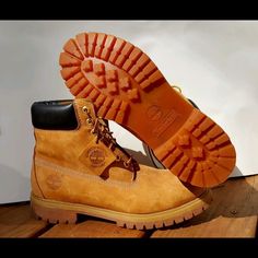 Timberland Men’s Wheat Nubuck 6” Premium Boots. Excellent, Almost Brand New Condition - Worn Only A Handful Of Times, In Clean Condition, And Smell Like They Are Fresh Out Of The Box. “Guaranteed Waterproof” Tag Attached. Originally $198. Size 9.5 Classic Ankle-high Outdoor Work Boots, Classic Ankle-high Work Boots For Outdoor, Rugged Timberland Work Boots For Streetwear, Rugged Timberland Ankle-high Work Boots, Rugged Ankle-high Timberland Work Boots, Timberland Work Boots With Rubber Sole And Plain Toe, Classic Timberland High-top Work Boots, Classic Timberland Hiking Boots With Moc Toe, Classic High-top Timberland Work Boots