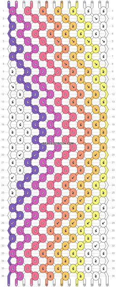 an image of a colorful pattern with numbers on it