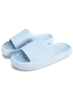 [Super Soft & Lightweight]Latest Technology-Super Soft Home Slippers use ultra rebound soles to make you feel like you are stepping on the cloud, giving you a sense of cloud feet, And Lightweight material is more comfortable than rubber slippers / sandals.
[Thick Sole Design]Different from other plastic home slippers, this pair of massage slippers use about 1.6 inch - 4cm thick sole, which makes you taller and more wear-resistan.Slippers For Women And Men, Pillow House Slippers Shower Shoes Indo Comfortable Lightweight Flat Slippers, Indoor Slides, Rubber Slippers, Shower Shoes, Slides For Women, Home Slippers, Slippers For Women, Grey Baby, Clean Shoes