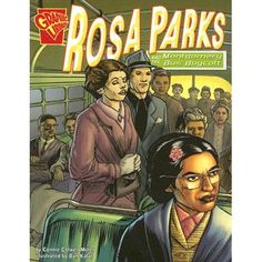 the cover to rosa park's book, featuring an image of a man and woman