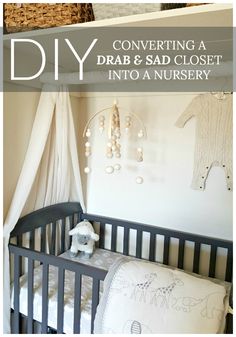 Crib In The Closet, Nursery In Master Closet, Turning Closet Into Nursery, Closet Crib Ideas, Walk In Closet Turned Nursery, Crib In Closet Ideas Small Spaces, Diy Mini Crib, Closet Nursery Ideas Walk In, Crib In Closet Ideas