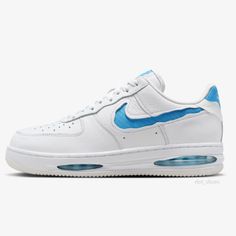 ad eBay - Nike Air Force 1 Low EVO 'White/University Blue' (HF3630-101) Expeditedship - Buy Now, click the link (eBay) Sporty Blue Nike Air Force 1 For Light Sports, Nike Air Force 1 White Cushioned For Light Sports, Light Blue Nike Air Force 1 Low-top For Sports, Light Blue Nike Air Force 1 Low-top For Streetwear, Sporty Nike Air Force 1 In Light Blue, White Synthetic Nike Air Force 1 For Light Sports, Nike Light Blue Sneakers For Light Sports, White Basketball Shoes With Air Cushioning For Light Sports, Light Blue Low-top Sneakers With Air Cushioning