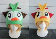 Grookey and Shiny Grookey Pokemon Fleece Hat Grookey Pokemon, Pokemon Hat, Gengar Pokemon, Pokemon Clothes, Fleece Patterns, Fleece Hat, Quality Hats, Skull Cap Beanie, Olaf The Snowman