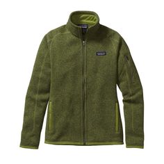 Patagonia Women\'s Better Sweater\u00AE Fleece Jacket - Supply Green SPYG Patagonia Fleece Jacket For Cold Winter Weather, Patagonia Fleece Jacket For Fall Outdoor Activities, Patagonia Fleece Jacket For Outdoor Fall Activities, Patagonia Long Sleeve Fleece Jacket For Outdoor, Patagonia Fleece Jacket For Winter, Patagonia Sporty Outdoor Fleece Jacket, Patagonia Sporty Fleece Jacket For Winter, Patagonia Sporty Winter Fleece Jacket, Cozy Patagonia Outerwear For Outdoor Activities