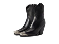 PRICES MAY VARY. Western Boot, Ankle Boot Steel Toe Cowboy Boots, Ankle Cowboy Boots Outfit, Black Western Boots, Black Cowgirl Boots, Feminine Clothing, Ankle Cowboy Boots, Black Cowboy Boots, Girl Boots, Western Boots Women