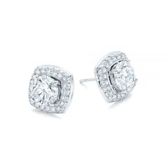 103273 18k White Gold Earrings   2 Diamonds - 4.00 ctw   VS2 G GIA certified Triple Excellent    88 Diamonds - .98 ctw   Clarity: VS2 - Color: F-G   Studs Can Be Worn Separately   From the Jacket Halo   Joseph Jewelry. These gorgeous earrings feature round brilliant cut diamonds prong set in the center, with pave set earring jackets creating a halo around them. They were created for a client from Yarrow Point, WA, and they can be worn as simple studs or as a complete set. It’s a versatile and gl Gia Certified Diamond Earrings For Formal Events, Classic Formal Earrings With Halo Setting, Classic Halo Setting Earrings For Formal Occasions, Gia Certified White Gold Cluster Earrings For Formal Events, Gia Certified White Gold Cluster Earrings For Formal Occasions, Timeless Gia Certified Diamond Earrings For Formal Occasions, Classic Platinum Cluster Earrings With Vvs Clarity, Gia Certified Platinum Earrings For Formal Occasions, Classic Bridal Earrings With Halo Setting For Formal Occasions