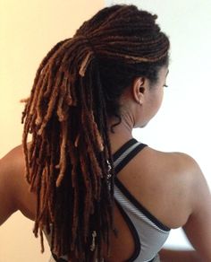 For the Gym Loc Tie (set of 2/Large) 4c Natural Hair Care, Natural Hair Care Regimen, Simple Ponytails, Cool Braid Hairstyles, Loc Journey, Dreadlock Hairstyles, Sisterlocks, Locs Hairstyles