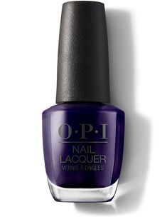 OPI Nail Lacquer - Opi Eurso…Euro 0.5 oz - #NLE72 OPI Ongles Gel Violet, Opi Black, Interview Nails, Black Nail Polish, Blue Nail Polish, Red Nail Polish, Opi Nail Lacquer, Opi Nail Polish, Black Nail