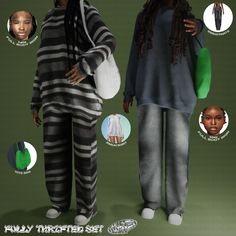 FULLY THRIFTED SET | Patreon Fuzzy Boots Sims 4 Cc, Black Sims 4 Traits, Urban Cc Clothes, Sims 4 Cold Weather Outfits, Sims 4 Ebonix Hair, Sims 4 Cc Urban Shoes, Black Urban Sims 4 Cc, Sims 4 Urban Female Clothes, Earthy Sims 4 Cc Clothes