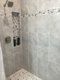 the shower is clean and ready for us to use in the day or night time