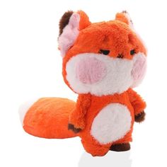 a small stuffed animal that looks like a fox