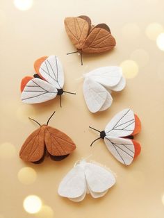 Felt Moth, Artistic Ideas, Diy Mobile, Felt Embroidery, Felt Projects, Baby 2, Craft Night, Winter Nights, Oct 30