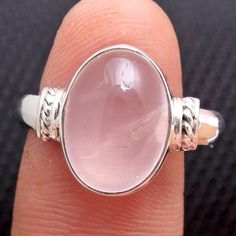 Natural Rose Quartz Oval Gemstone Ring - 925 Sterling Silver Jewelry Handmade Designer Unisex Ring Jewelry Available US All Size - ar4156( Stamped 925 ) MATERIAL - 925 STERLING SILVER GEMSTONE - Rose Quartz RING SIZE - US All Size STONE SIZE - 14 x 10 mm RING WEIGHT - 4 -5 GRAMS COLOR - Pink Occasion: Birthday gift, Valentine's Day Gift, Anniversary Gift, Wedding Gift, Engagement Gift, Christmas Gift, Gift For Her, Gift For mom, graduation gift, New Year Gift, Thanksgiving Gift, Housewarming Gif Pink Sterling Silver Ring With Stone Setting, Pink Moonstone Sterling Silver Ring For Anniversary, Pink Sterling Silver Moonstone Promise Ring, Pink Rings With Natural Stones For Anniversary, Pink Oval Moonstone Ring In Sterling Silver, Tiffany Bracelet Silver, Gemstone Bangle Bracelets, Gemstone Bangle, Stylish Rings