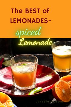 the best of lemonade - spiced lemonade