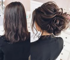 Featured Hairstyle: tonyastylist (Tonya Pushkareva) instagram.com/tonyastylist; Wedding hairstyle idea. Wedding Hairstyles Medium Length, Shoulder Hair, Wedding Hairstyles For Long Hair, Long Hairstyles, Long Bob