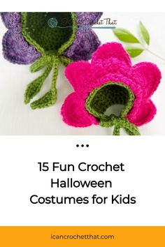 Fun Crochet Halloween Costumes for Kids Easy Crochet Halloween Costumes, Free Crochet Costume Patterns, Crochet Halloween Patterns Free Costumes, Quick Crochet Halloween Costume, Patterns For Kids