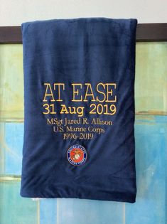 AT EASE Military Retirement Mink Sherpa Blanket Air Force Navy | Etsy Crucible Marines, Air Force Graduation Gift, Marine Retirement, Marine Corps Retirement, Usmc Retirement, Navy Retirement, Military Retirement Parties, Retirement Ceremony, Army Retirement