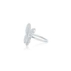 The Pavé Diamond Jumbo Butterfly Ring will have your hands ready to take flight. Inspired by the iconic California monarch butterfly— known to symbolize strength, endurance, transformation, and evolution— this ring makes a fluttering statement. Luxury White Gold Butterfly Ring, Elegant Sterling Silver Rings With Butterfly Charm, Statement Engagement Ring, Diamond Signet Ring, Butterfly Ring, Signature Jewelry, Personalized Rings, Evil Eye Necklace, Monarch Butterfly