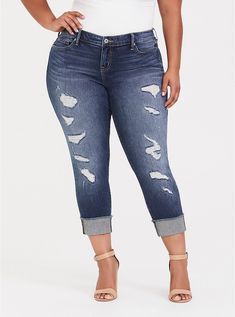 Z Cavaricci Jeans, Best Jeans For Women, Cropped Boyfriend Jeans, Low Waist Jeans, Jeans Outfit Casual, Black Ripped Jeans, Boyfriend Jean, Curvy Jeans, Striped Jeans