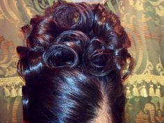 Prom Hair Black Women Updo, Pinned Curls Updo, Fancy Updo, Fancy Updos, Choco Biscuit, Pin Curl, Aesthetic Dump, Awesome Hairstyles, Plaid Purse