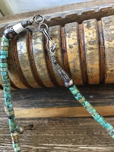 Gorgeous turquoise and sterling 18" necklace made by an artisan. The Naja is 1". Artisan Made: Penelope Yellowhorse Item Number: 517-49 Item ID: 26884 Category: Necklace Artisan Jewelry Necklaces, Chain Top, Wild Rag, Graphic Tops, Jogger Jeans, Handmade Artisan, Item Number, Artisan Jewelry, Belt Bag