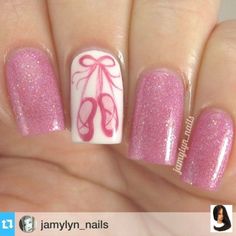 Instagram media by nailpromote – #Repost @jamylyn_nails ・・・ Here’s a s… Instagram media by nailpromote – #Repost @jamylyn_nails ・・・ Here’s a swatch of ‘Prima Assoluta’ by Ashlie Jade. Named after… Nail Polish Ideas Easy, Dance Nails, Ballet Nails, Romantic Nails, Jelly Nails, Shellac Nails, Girls Nails, Gorgeous Nails