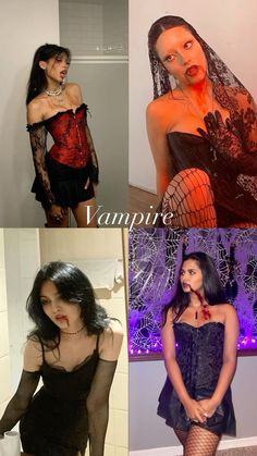 Fotos guardadas ￼ ￼ ￼ ￼ ￼ ￼ ￼ ￼ ￼ ￼ ￼ ￼ ￼ ￼ ￼ ￼ ￼ ￼ ￼ ￼ ￼ ￼ ￼ Red Black Halloween Costume, Easy Vampire Halloween Costumes, Couples Costume Vampire, Vampire Ideas Outfits, Vampiress Costume Diy, Diy Vampire Halloween Costume, Hailey Bieber Vampire Costume, Vampire Cute Costume, Vampire Costume Halloween Women