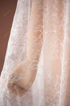 Popular Designer Soft Cording Flower Lace Fabric Online Korean Lace Fabric, Flower Lace Fabric, Bridal Lace Fabric, Designer Wedding Gowns, Light Ivory, Flower Lace, Flower Motif, Needle Lace, Chantilly Lace