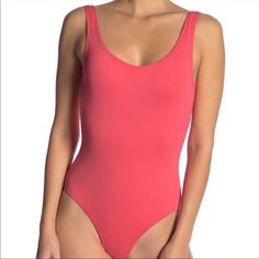 Coral In Color New Without Tags From A Smoke Free And Dog Friendly Home Dog Friendly, Dog Friends, Womens Swim, One Piece Swimsuit, Coral, One Piece, Tags, Red, Pink