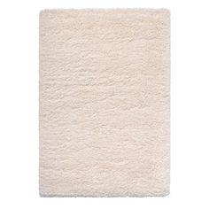 a white rug on a white background