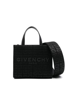 black canvas all-over embroidery signature 4G motif two top handles logo-embroidered shoulder strap embroidered logo to the front internal slip pocket internal logo patch open top Givenchy Bag, Embroidered Tote Bag, Givenchy Paris, Embroidered Tote, Handmade Tote, Givenchy Women, Mini Tote Bag, Mini Tote, Shopping Tote Bag