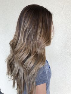 Ashy Brown, Bronde Balayage, Real Human Hair Extensions, Hair Color Light Brown, Light Hair Color, Balayage Hair Blonde, Blonde Hair Looks, Blonde Hair With Highlights