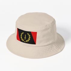 This packable, scrunchable, lightweight headwear classic is ready for adventure, from the beach to the street to the trail Breathable 100% cotton with eyelet ventilation Flat top Moderate brim is 2.2"" (5.5 cm) wide to keep the sun off your face Unstructured crown is 3.1"" (8 cm) deep Easy care: just spot clean and dry in shade. Flag designed by Melvin Charles and Gleason T. Jackson in 1967 during the civil rights movement to represent ride, history, accomplishments and unity. Black American Heritage Flag, Civil Rights Movement, Black American, American Heritage, Hats For Sale, Flats Top, Flag Design, Civil Rights, Bucket Hat