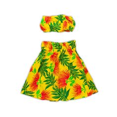 Each Set Ensures True Aloha Spirit and Comfort for Your Little One Your keiki (child) will adore our gorgeous Hawaiian Malulani Hula Keiki Set. This set showcases vibrant fabric designs inspired by the beautiful colors of our islands. Each set is carefully handmade, ensuring a touch of true aloha spirit and comfort for your little one as they bask in the warm Hawaiian sun. Embrace the tropical vibes and let your child experience the joy of hula with this delightful ensemble. For Children Ages 6- Hula Dancing, Aloha Wear, Learning To Dance, Hula Skirt, Ukulele Accessories, Hula Dance, Aloha Spirit, Real Flower Jewelry, Beach Getaway