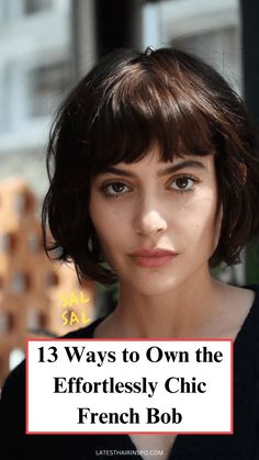 Wavy French Bob, Hairstyles Italian, French Bob Fine Hair, French Style Haircut, Brunette Bob With Bangs, French Bob With Bangs, Short French Bob, French Bob Haircut, French Hairstyles