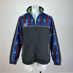 Puma Track King Jacket, Brand New. Multicolored Design, Amazing Look. Size Men’s Medium. Sporty Multicolor Track Jacket For Streetwear, Multicolor Track Jacket For Streetwear, Casual Black Track Jacket For Winter Sports, Casual Black Windbreaker For Winter Sports, Casual Multicolor Track Jacket For Sports, Urban Multicolor Sports Outerwear, Puma King, Half Zip Windbreaker, Shell Suit