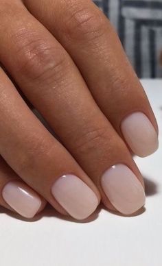 Soft Nail, Stars Nails, Milky Nails, Shellac Nails, Simple Nail, Neutral Nails, Manicure Y Pedicure, Nail Gel, Chic Nails