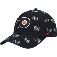 There's nothing better than watching the Philadelphia Flyers hit the ice for a win. Celebrate your fandom with this Confetti Clean Up adjustable hat from '47. With crisp allover graphics, this Philadelphia Flyers hat will show your excitement for your favorite team. Adjustable fabric strap with snap buckle Brand: '47 Contrast-color undervisor Curved bill Embroidered graphics with raised details Imported Low crown Material: 100% Cotton Officially licensed One size fits most Six panels with eyelet Christmas Tree Accessories, Wedding Slippers, Philadelphia Flyers, Fabric Strap, Perfume Gift Sets, 47 Brand, Hot Toys, The Ice, Adjustable Hat