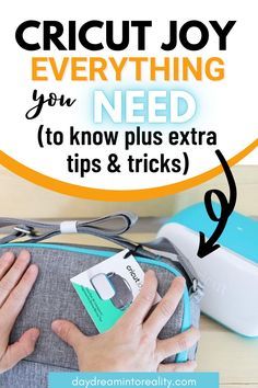 a person is holding an electronic device with the words circuit joy everything you need to know plus extra tips and tricks