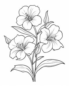 a flower that is black and white on a white background