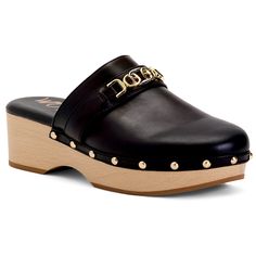 Nib Sam Edelman Kaye Studded Faux Leather Platform Mules Size 8.5 Cool Stud Detailing Complement The Chunky Sole Of These Platform Mules That Show Off A Faux Leather Finish And A Goldtone Accent. Clogs Leather Embellished Studded Round Toe Wooden Heel Slip On Rubber Sole Imported Size Platform, About 2.25" (57mm) Final Sale Trendy Leather Clogs With Cushioned Footbed, Chic Leather Clogs With Round Toe, Trendy Leather Clogs With Reinforced Heel, Trendy Leather Clogs With Flat Heel, Trendy Leather Clogs With Leather Footbed, Chic Leather Clogs Medium Width, Trendy Leather Clogs, Chic Medium Width Leather Clogs, Chic Black Leather Clogs