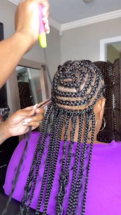 Freetress Box Braids, Boho Braids Crochet Styles, Senegalese Crochet Braids, Black Hair Haircuts, Braid Styling, Crochet Senegalese Twist, Tree Braids Hairstyles