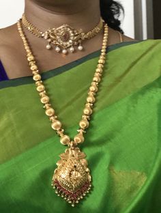 Antique Haram, Long Haram, Gold Earrings Models, Beautiful Gold Necklaces, Gold Mangalsutra Designs, Gold Bridal Jewellery Sets, Antique Bridal Jewelry