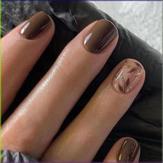 Chrome nails using highlighter Ongles Bling Bling, Brown Acrylic Nails, Nails Press, Sunset Boulevard, Nail Type, Nails Set, Brown Fall, Nail Supplies, Fake Nail